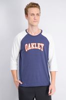Mens Regular Fit 3/4 Sleeve T-Shirt  Navy/White - thumbnail
