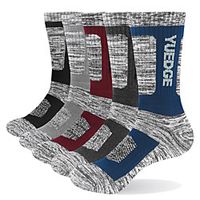 Fashion Comfort Men's Socks Multi Color Socks Sport Socks  Athletic Socks Medium Casual Multi color 5 Pairs  Casual Socks Lightinthebox - thumbnail