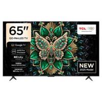 TCL 65-Inch 4K QD-Mini LED Google TV, Dolby Vision, HDR10+, Full Array Local Dimming (65C6K)