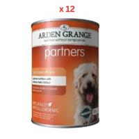 Arden Grange Partners Chicken, Rice & Vegetables Wet Dog Food Box 24x395G