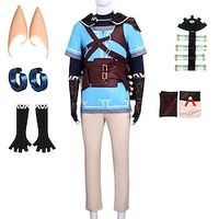 Inspired by The Legend of Zelda: Tears of the Kingdom Link Anime Cosplay Costumes Japanese Masquerade Cosplay Suits More Accessories Costume For Men's Women's Lightinthebox - thumbnail