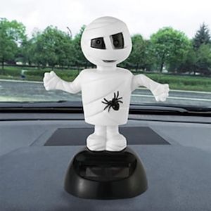 Solar Powered Dancing Halloween Swinging Animated Bobble Dancer Toy Car Decor Lightinthebox
