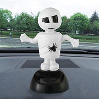 Solar Powered Dancing Halloween Swinging Animated Bobble Dancer Toy Car Decor Lightinthebox - thumbnail