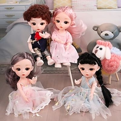 6.3inch Doll Girl Nude Doll Changing Joint Toy Figurine Bjd Doll Lightinthebox