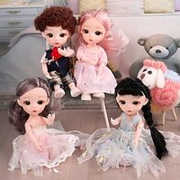 6.3inch Doll Girl Nude Doll Changing Joint Toy Figurine Bjd Doll Lightinthebox - thumbnail