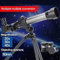Children Astronomical Telescopes Nature Science Toy For Kids Beginners With Tripod 20x 30x 40x Magnification Eyepieces Lightinthebox - thumbnail