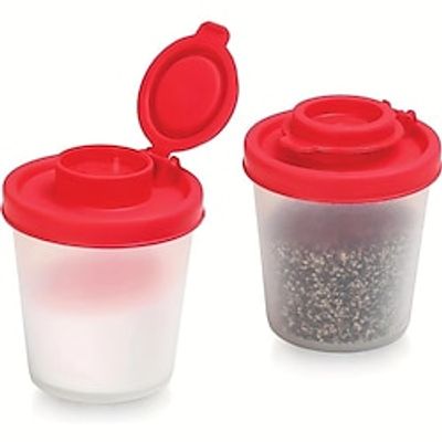 1pc Salt And Pepper Shaker Set Moisture Proof Airtight Spice Jars For Camping, Picnics, And Outdoor Kitchens Lightinthebox