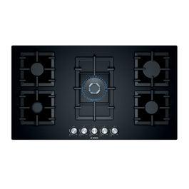 Bosch Built-In Hob 5 Gas Burners,Black (PPQ9B6O90M)