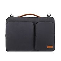 14 Inch Laptop / 15.6 Inch Laptop / 13 Inch Laptop Briefcase Handbags Nylon Fiber Solid Color for Men for Women for Business Office Waterpoof Shock Proof miniinthebox - thumbnail
