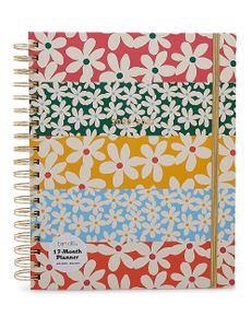 Ban.Do  MONTH LARGE PLANNER, DAISIES - Multi-Color