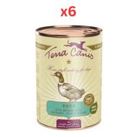 Terra Canis Classic Duck Dog Wet Food 400G (Pack of 6)