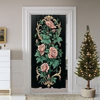 Door Cover, 1 Panel Door Curtain with Home Decor for Living Room, Kitchen, Outdoor Lightinthebox - thumbnail