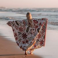 1pc Woven Double-sided Multifunctional Blanket Bohemian Tapestry Hippie Room Decoration Abstract Geometric Blanket Tassel Woven Blanket Sofa Blanket Outdoor Hiking Backpack Beach Travel Lightinthebox