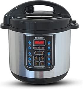 Sonashi 8 Litres Electric Pressure Cooker Silver - SPC-801D