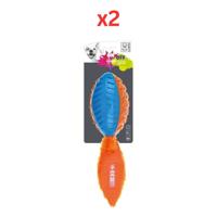 M-Pets On-Off Shelly Blue & Orange Dog Toy (Pack of 2)