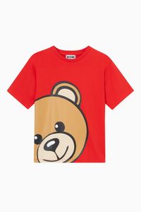 Teddy Bear Maxi T-shirt in Cotton