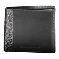 Tommy Hilfiger Black Leather Wallet (TO-13961)