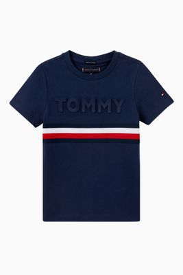 Debossed Logo T-shirt in Jersey Debossed Logo T-shirt in Jersey