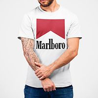 Men's Unisex Tee T shirt Hot Stamping Graphic Prints Letter Plus Size Print Short Sleeve Casual Tops Cotton Basic Fashion Designer Big and Tall White Lightinthebox - thumbnail