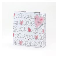 Belly Button Designs Mobius Hearts Medium Bag