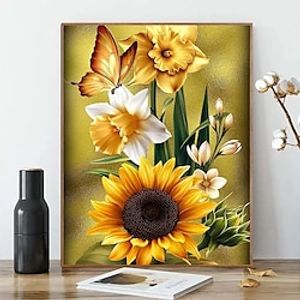 Flower Wall Art Canvas Prints and Posters Pictures Decorative Fabric Painting For Living Room Pictures No Frame miniinthebox