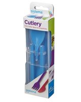 Sistema Cutlery To Go Blue