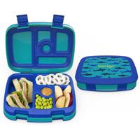 Bentgo Sharks Kids Lunch Box - Blue - thumbnail