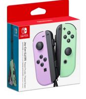 Nintendo Pastel Purple Pastel Green Joy-Con