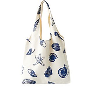 Women's Unisex Bags Canvas Canvas Bag Beige Lightinthebox