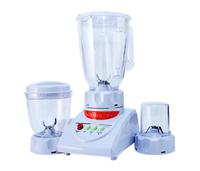 Olsenmark 3-In-1 Juicer Blender Chopper Set 327W OMSB2054-(White/Clear)-(OMSB2054)