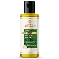 Khadi Organique Neem Tea tree Face Wash (SLS & paraben Free) 210ml