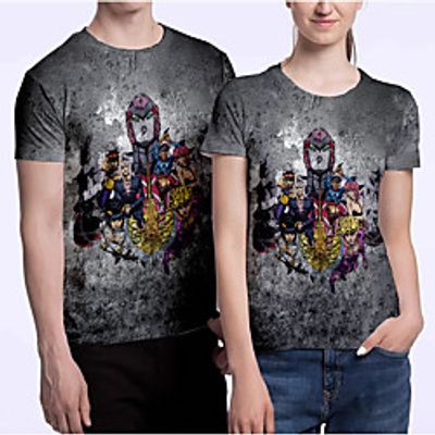 Inspired by JoJo's Bizarre Adventure Giorno Giovanna T-shirt Anime 100% Polyester Anime 3D Harajuku Graphic T-shirt For Men's  Women's  Couple's Lightinthebox