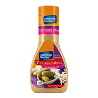 American Garden Thousand Island Dressing 16oz Pack Of 6