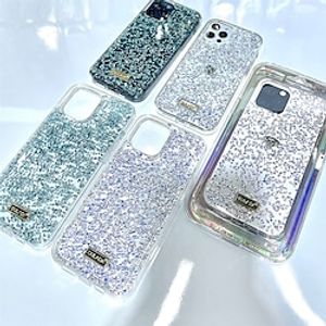 Phone Case For Apple Classic Series iPhone 13 Pro Max 12 Mini 11 X XR XS Max 8 7 Bumper Frame Rhinestone Shockproof Crystal Diamond TPU Lightinthebox