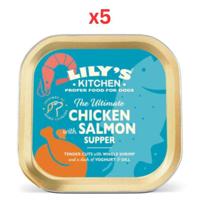 Lily's Kitchen The Ultimate Chicken with Salmon Supper Wet Dog Food 150G (Pack of 5)
