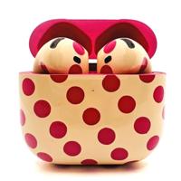 Merlin Craft Customized Apple Airpods 4 ANC Pink Polka