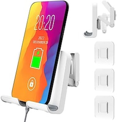 Multi-Functional Mobile Phone Holder Lazy Mobile Phone Holder Wholesale Bathroom Kitchen Punch-Free Wall Mobile Phone Holder Desktop Lightinthebox