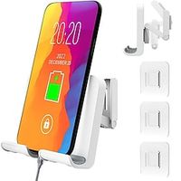 Multi-Functional Mobile Phone Holder Lazy Mobile Phone Holder Wholesale Bathroom Kitchen Punch-Free Wall Mobile Phone Holder Desktop Lightinthebox - thumbnail