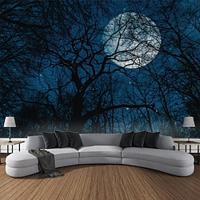 Trippy Forest Landscape Hanging Tapestry Wall Art Large Tapestry Mural Decor Photograph Backdrop Blanket Curtain Home Bedroom Living Room Decoration Lightinthebox