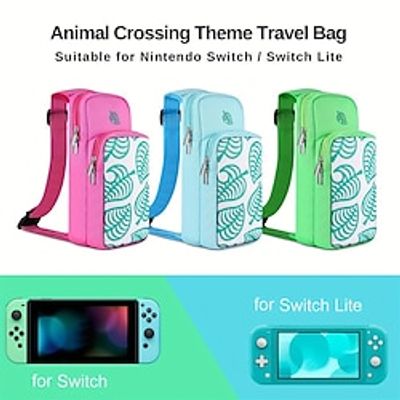 Switch Bag Travel Bag For Nintendo Switch Switch Lite - Shoulder Bag Travel Case Cute Portable Carrying Backpack For Animal Crossing Games Accessories Console Dock Charger Lightinthebox Switch Bag Travel Bag For Nintendo Switch Switch Lite - Shoulder Bag Travel Case Cute Portable Carrying Backpack For Animal Crossing Games Accessories Console Dock Charger Lightinthebox