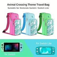 Switch Bag Travel Bag For Nintendo Switch  Switch Lite - Shoulder Bag Travel Case Cute Portable Carrying Backpack For Animal Crossing Games Accessories Console  Dock Charger Lightinthebox - thumbnail