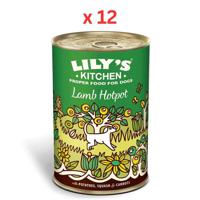 Lily's Kitchen Lamb Hotpot Wet Dog Food 400G Pack Of 12