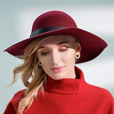 Hats 100% Wool Bowler Cloche Hat Fedora Hat Casual Holiday Elegant Wedding With Leopard Feather Headpiece Headwear Lightinthebox Hats 100% Wool Bowler Cloche Hat Fedora Hat Casual Holiday Elegant Wedding With Leopard Feather Headpiece Headwear Lightinthebox