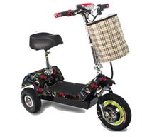 Megastar Megawheels Mobility Champ Electric Scooter 3 wheels - Black (UAE Delivery Only)
