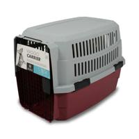 M-PETS Viaggio Carrier Large (L81,3 X W56 X H58,5cm) Red/grey