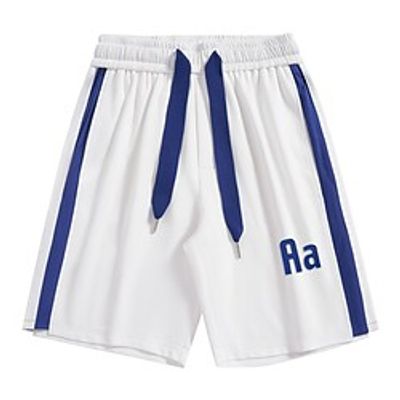 Men's Casual Shorts Shorts Knee Length Pants Casual Daily Micro-elastic Letter Outdoor Mid Waist White Black Blue Grey M L XL XXL 3XL miniinthebox Men's Casual Shorts Shorts Knee Length Pants Casual Daily Micro-elastic Letter Outdoor Mid Waist White Black Blue Grey M L XL XXL 3XL miniinthebox