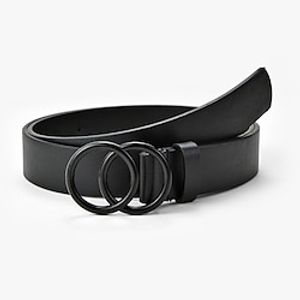 Women's Belt PU Black Brown Waist Belt School Daily Pure Color  Spring  Summer  Fall  Winter  Alloy Lightinthebox