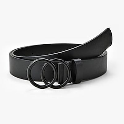 Women's Belt PU Black Brown Waist Belt School Daily Pure Color  Spring  Summer  Fall  Winter  Alloy Lightinthebox