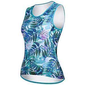 Women's Cycling Vest Sleeveless Black White Yellow Graphic Floral Botanical Bike Quick Dry Spandex Sports Graphic Floral Botanical Clothing Apparel Lightinthebox
