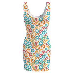Women's Sports Dress Short Mini Dress Rainbow Sleeveless Geometric Print Spring Summer Round Neck Casual 2021 S M L XL XXL 3XL Lightinthebox
